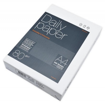 Másolópapír A4, 80g, Daily Paper 500ív/csomag, 300 CSOMAG/RAKLAP