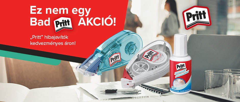 Ez nem BAD PRITT akció!