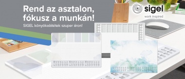 Rend az asztalon, fókusz a munkán!